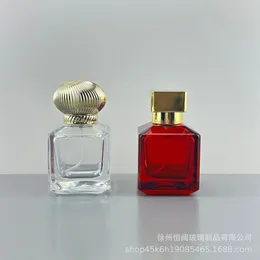 Storage Bottles High Grade Portable Perfume Sub Bottle 50ML Spray Glass Empty Water Perfumes Refillable