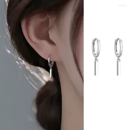 Stud Earrings Korean Fashion Geometric Long Ear Buckle Square Stick For Women Punk Party Jewelry Anniversary Gift Pendientes Mujer