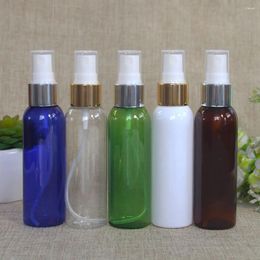 Storage Bottles 60pcs 60ml Empty For Perfumes PET Clear Container With Gold Silver Sprayer Pump Fine Mist Spray Water Girls