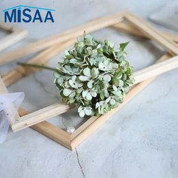 Decorative Flowers Wedding Decoration Hydrangea Simulation Festival Party Supplies Fake Plant Home