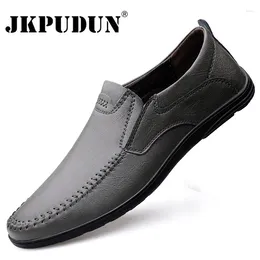 Casual Shoes Brand Men Italian Loafers Breathable Office Designer Slip On Driving Moccasins Plus Size 38-46