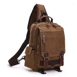 Backpack Small Canvas Men Travel Back Pack Multifunctional Shoulder Bag For Women Laptop Rucksack Female Daypack School Bags