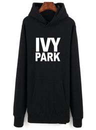 Beyonce IVY Park Fashion Theme Winter Men Hoodies Sweatshirts Set Sleeve Letters Sweatshirt Lady Hoodies Black Casual Clothes MX202475545