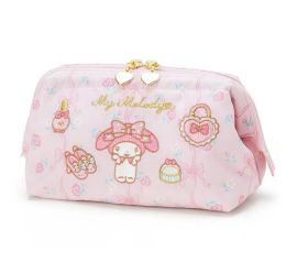 Cases Cute Pink Makeup Bag Pouch Travel Cosmetic Bags Kawaii Cartoon Embroidery Makeup Organisers Storage Vanity Beauty Case