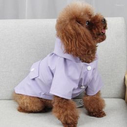 Dog Apparel Waterproof Clothes For Small Dogs Pet Rain Coat Jacket Puppy Raincoat Yorkie Chihuahua Product Outfit Accessories
