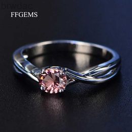 Solitaire Ring FFGems Gemstone zultanite Amethyst Silver Ring Blue Sapphire Ring Silver 925 Jewellery Aquamarine Rings For Women Engagement Rings d240419