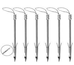 Outdoor Sport Archery Bowfishing Slings Shooting Harpoon Arrows Stainless Steel Catch Tips Hunting Bolt Silver Arrows2519603