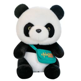 High end mink plush panda doll plush toy cute simulation size panda day gift