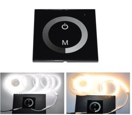 Edison2011 Led Dimmer DC12V Touch Panel Dimmer Switch DC1224V For Led Strip RGB Led Lights Bulbs Home Lamps Dimmable1298683