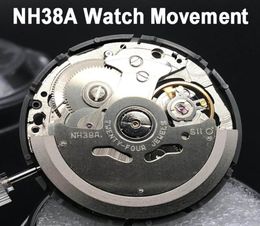 japan nh38a mechanical movement high quality brand automatic selfwinding movt replacement nh38 24 jewels import mechanism7721767