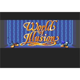 Cards Hottest World of Illusion_Title 16 Bit MD Game Card For Sega Mega Drive For Genesis