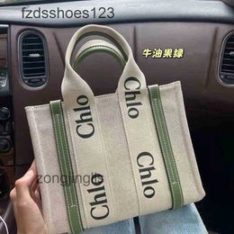 Canvas Woody Designer Printed Totes Evening Bag Summer 2024 Leisure Japanese Cloee Tote Bags Letter Shopping Large Capacity Fashion Versatil 4BXQ