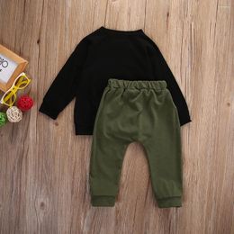 Clothing Sets 2024 Autumn Kids Clothes Boys Set Baby Girls Long Sleeve T-shirt Pants Outfits Tracksuit