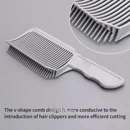 new 2024 Professional Barber Fade Comb Hairdressing Accessory for Blending Hairstyles Heat Resistant Brush for Men's Tapered Haircuts