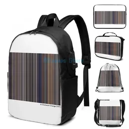 Backpack Graphic Print (1971) - Every Frame Of The Movie USB Charge Men School Bags Women Travel Laptop Bag