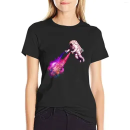 Women's Polos Shooting Stars - The Artist T-Shirt T-shirts For Women Graphic Tees Oversized T Shirts