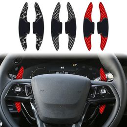 Carbon Fibre Interior Steering Wheel Paddle Shifter Extension for Lincoin Corsair Aviator Nautilus Navigator Car Accessories