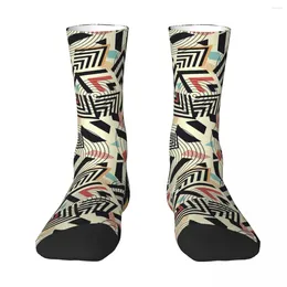 Men's Socks Seamless Geometric Pattern Background Adult Unisex Men Women