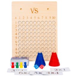 Wholesale Children Learning Math Toy Battle Board game Educational Multiplication Board Game