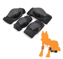 camaTech Flirting Puppy Elbow and Knee Pads Soft Padded Dogs Slave Kneecaps BDSM Bondage Protection Gear for Couples 2107229961720