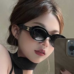 CELIES 2024 new sunglasses for women with cat eyes black high-end eyewear internet famous sunglasses