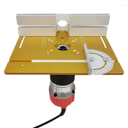 Benches Saw Multifunctional Board Router Aluminium Wood Flip Machine Plate Woodworking Insert Milling Trimming For Table