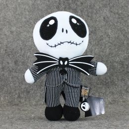 Supplies Christmas Toy Supplies 25cm The Nightmare Before Christmas Jack Skellington in Suit Plush Toy Stuffed Doll Gift for Children 22090