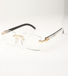 Buffs glasses frames 3524012 with new C hardware which is flat with natural buffalo horns sticks6466062
