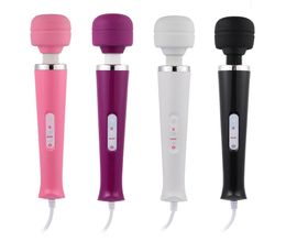 Vibrating AV Stick Powerful Vibrator for women Big Head Magic AV Wand Body Massager Clitoris Stimulate Female Adult Sex toys9137677