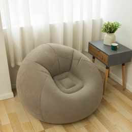 Cases Lazy Iatable Sofa Large Spherical Sofa Chairs Flocking Pvc Lounge Bean Portable Lounger Seat Bag Home Living Room Furniture