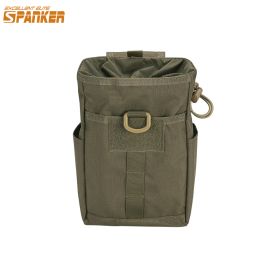 Bags EXCELLENT ELITE SPANKER Tactical Molle Folding Recycling Bag Garbage Bags Outdoor Equipment Storage Bag Folding Debris Pouch