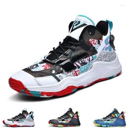 Basketball Shoes Children's 2024 Unisex Sneakers Woman Couple Breathable Outdoor Lace Up