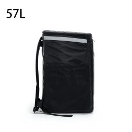 Backpacks 57l Takeaway Backpack Insulated Waterproof Pizza Delivery Car Meal Box Layered Refrigerator Pack