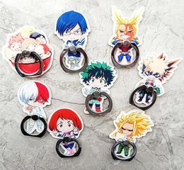 Cell Phone Mounts Holders My Hero Academia Acrylic Finger Ring Buckle Bracket Anime Peripheral5312789