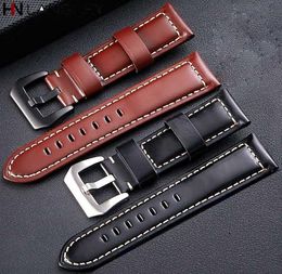 20mm 22mm 24mm 26mm Genuine Vine Leather Watch Strap For Luminor GETALIA Leather Replacement Watchband3094489