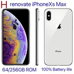 Original Unlocked Authentic iPhone Xsmax 6.5-inch iOS A12 features an Xsmax boxed sealed 4G RAM 256GB ROM OLED screen smartphone with 100% battery life designer bag