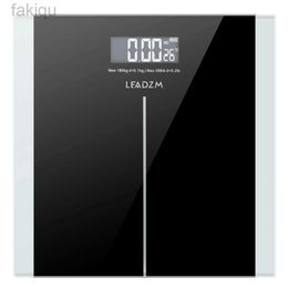 Body Weight Scales Smart Electronic Scales LCD Display Body Weighing Digital Health Weight Scale Bathroom Floor Scales Glass Battery Black 240419