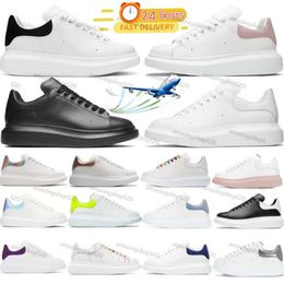 New Designers Casual Shoes Oversized Lace Up Women Men Sneakers Platform Sole White Black Espadrille Genuine Leather Veet Suede Trainers Size 36-45