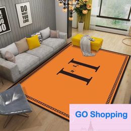 Top Light Luxury Big Brand Living Room Sofa Coffee Table Carpet Bedroom Study Crystal Velvet Full Non-Slip Carpets