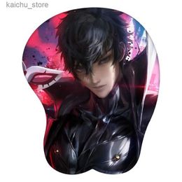 Mouse Pads Wrist Rests Amamiya Ren Persona 5 Anime 3D Mouse Pad Sexy Wrist Rest Desk MousePad Mat Gamer Accessory Y240419