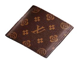 Top Luxury Wallets designer Purse card holder genuine leather French classic brown plaid Coin Wallets Fashion8287686