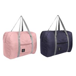 Bags 2Pcs Multifunction Large Capacity Casual Folding Waterproof Luggage Storage Bags Suitcase Travel Pouch Handbag Organiser Tote Ba