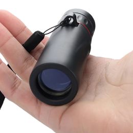 Telescopes Mini Pocket Hd Wideangle Monocular Scope Zoom Telescope Handy Optics Scope for Outdoor Camping Travelling Hunting