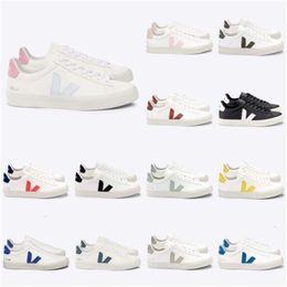 Vejaon Casual 2005 French Brazil Green Earth Green Low-carbon Life V Organic Cotton Flats Platform Sneakers Women Classic White Designer Shoes Mens Trainers 12