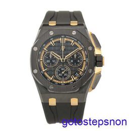 Functional AP Wrist Watch 26420ce Oo A127cr.01 Royal Oak 18k Ceramic Ring Automatic Mechanical Mens Watch