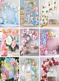 Balloon Chain Kit Oh Baby Shower Boy Or Girl Balloon Arch Kit Balloon Garland It My First Birthday Balloons Set Ballon Tpm5G A2Eud1311384