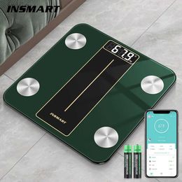 Body Weight Scales Home Use Smart Body Fat Scale LCD Digital Wireless Bluetooth Weight Monitor Health Analyzer Fitness Lose Weight Tools Scale 240419