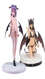 16 Japanese Anime Girl Figures Skytube Pink Charm Taya AIKO Demon Maid 18CM PVC Action Figure Toy Adults Collectible Model Doll 221308203