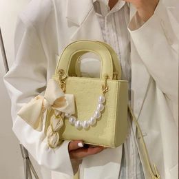 Shoulder Bags Brand Designer Handbag Women's Summer 2024 Square Bag Messenger Print Cute Female Crossbody High Quality