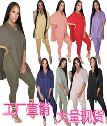 Women Clothes Two Piece Sets 2 piece set womens sweat suits Plus Size Jogging Sport Suit Soft Long Sleeve Tracksuit Sportswear3098550